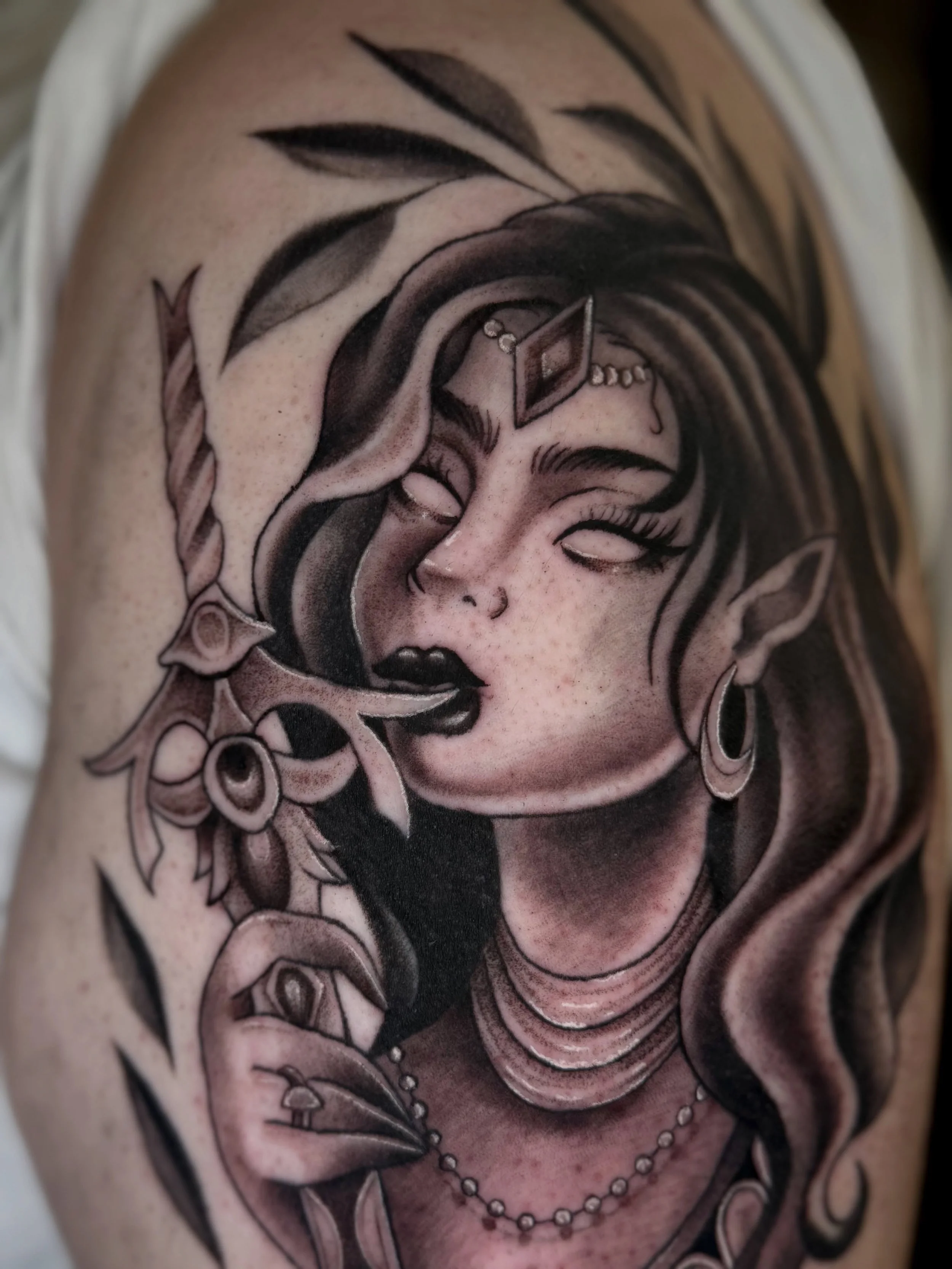 So stoked to have given this flash design her forever home on @marie_fisher27 ☺️💕 Thanks so much wonderful chats and sitting through this like it was nothing + the delicious home baking. Spoilt 🥺🍪

Really enjoy this style &amp; would loveee to tat