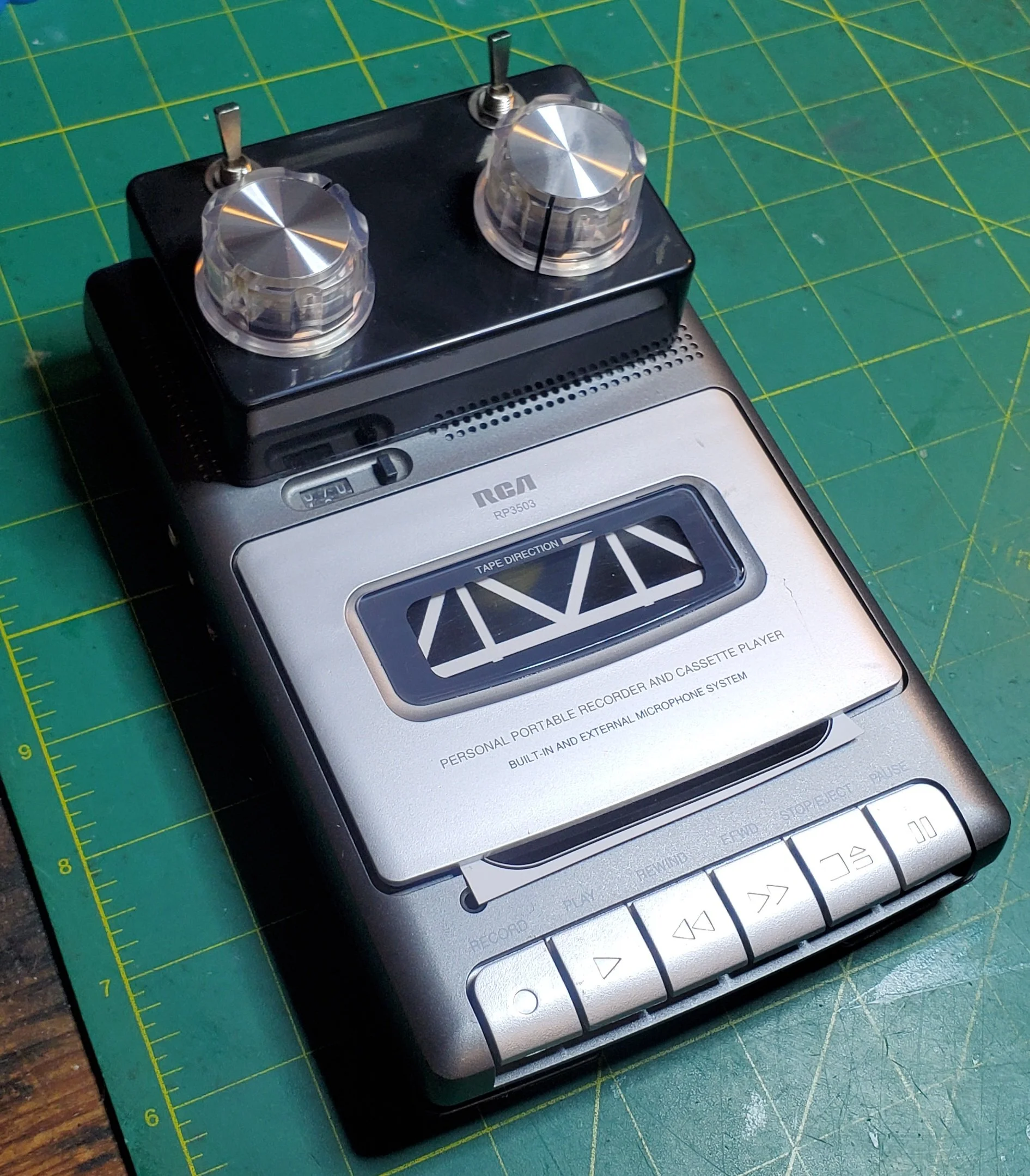 Baby Tapesnake - Dual Speed Shoebox Deck - CV Inputs Optional