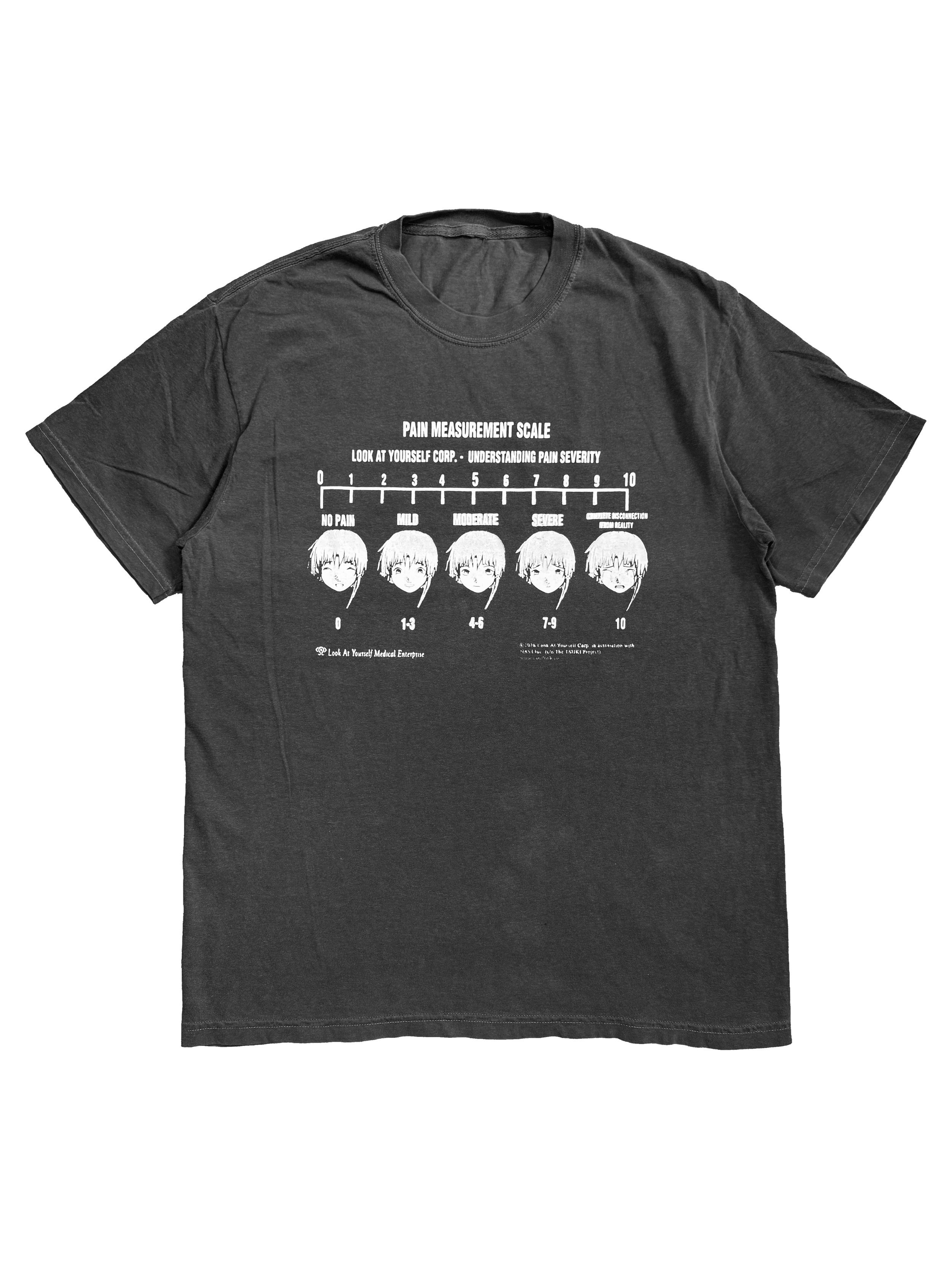 pain scale tee