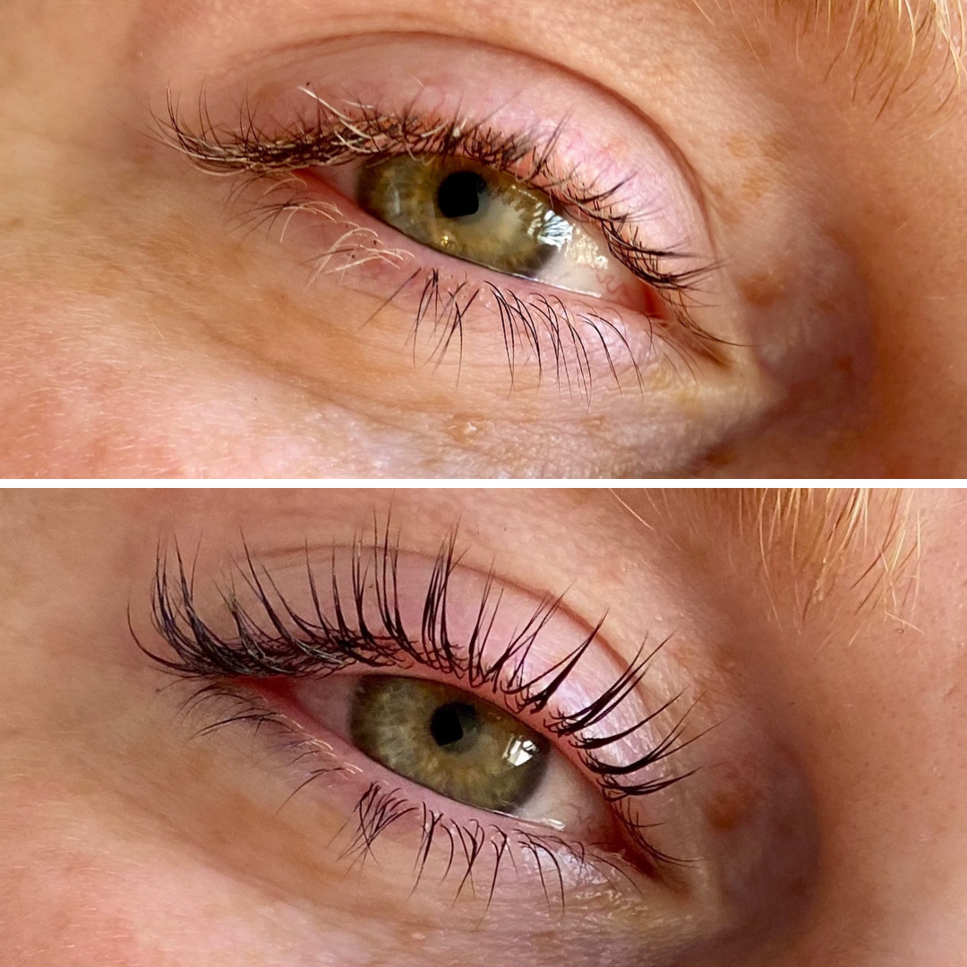 Lash Lift with Black Lash Tint