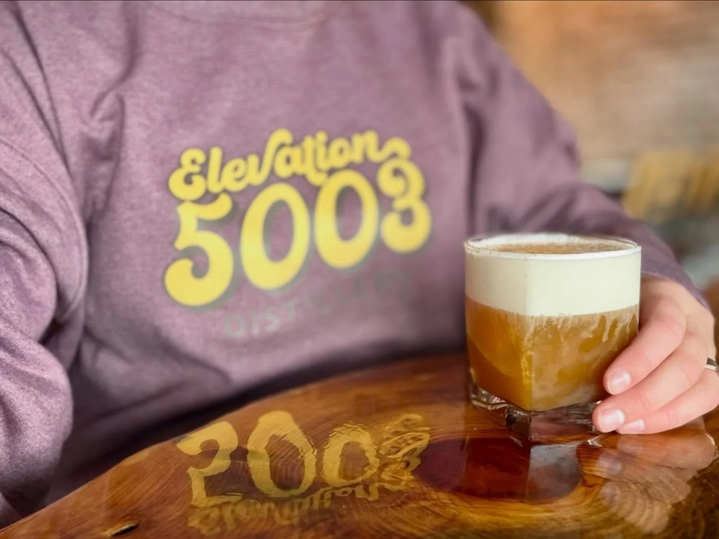 Serving up that Thanksgiving spirit a little early! 🦃

Introducing &ldquo;Second Slice&rdquo; &mdash; Straight Bourbon Whiskey &bull; pumpkin &bull; brown sugar &bull; black walnut bitters &bull; brown-sugar cold foam 🥧
Paired with a cozy new sweat