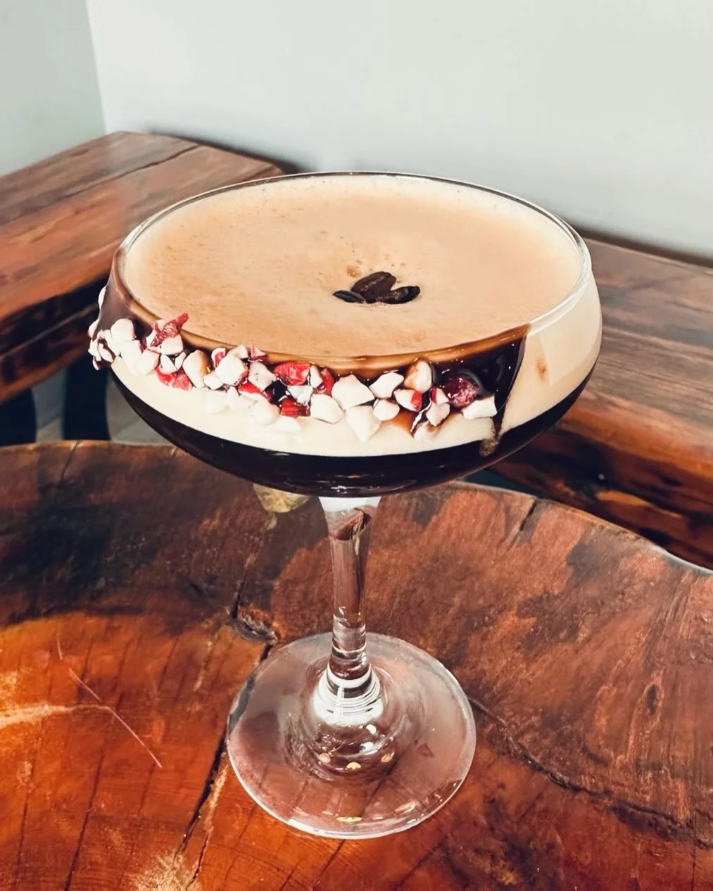 This week&rsquo;s special is our Peppermint Espresso Martini!🍸 Add a little pep in your step! 

Peppermint Vodka &bull; Franklin Coffee Liqueur &bull; espresso &bull; simple

#espresso #martini #craftcocktails #local #foco