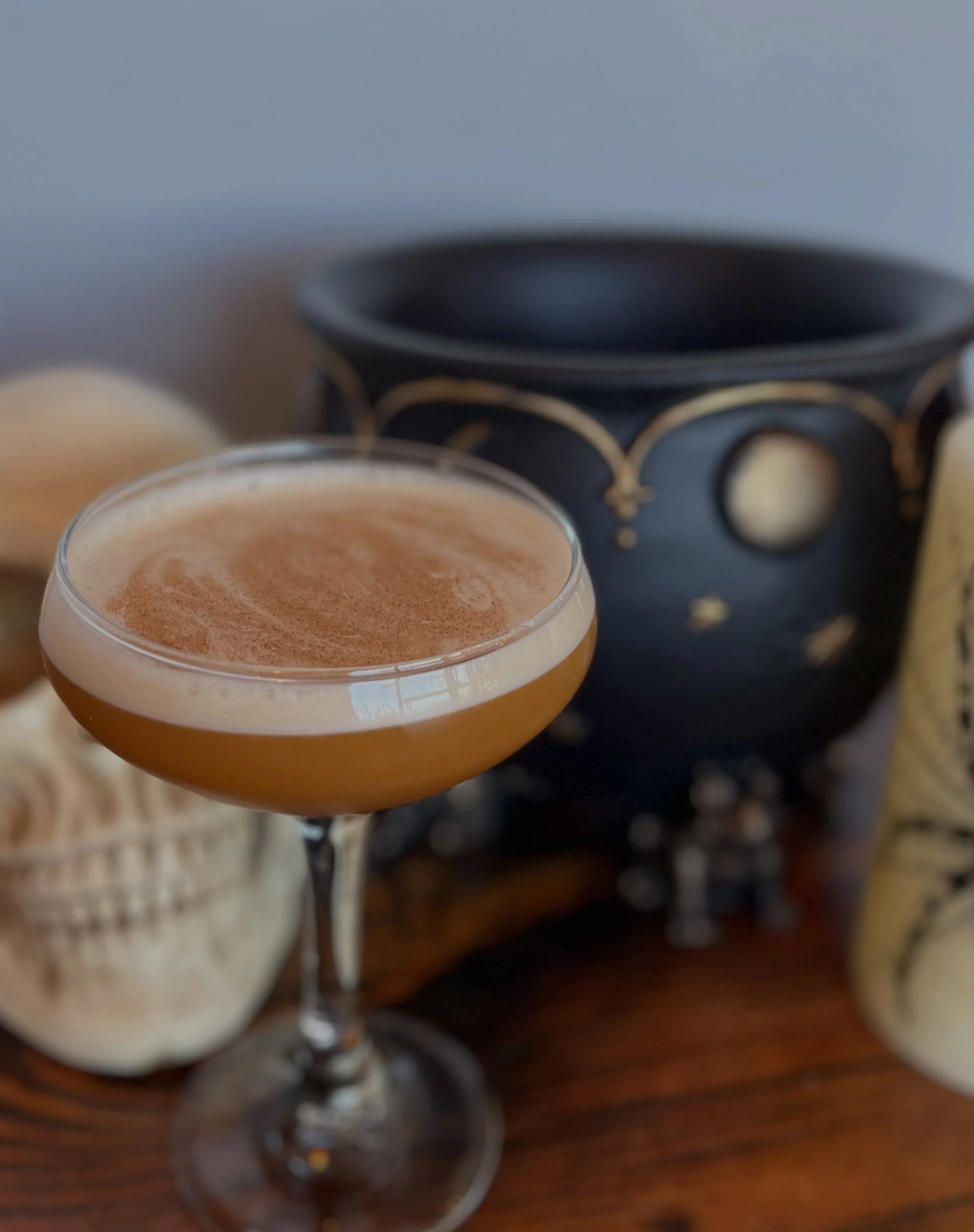 Who lit the black flame candle?! 🕯️🎃

Come sip on the Thackery Binx with us this weekend! 🍂👻

Narrow Road Vodka &bull; Housemade Pumpkin Liqueur &bull; Housemade Pumpkin Syrup &bull; Maple Syrup &bull; Eggwhite 

#elevatingspiritslocally #foco #d