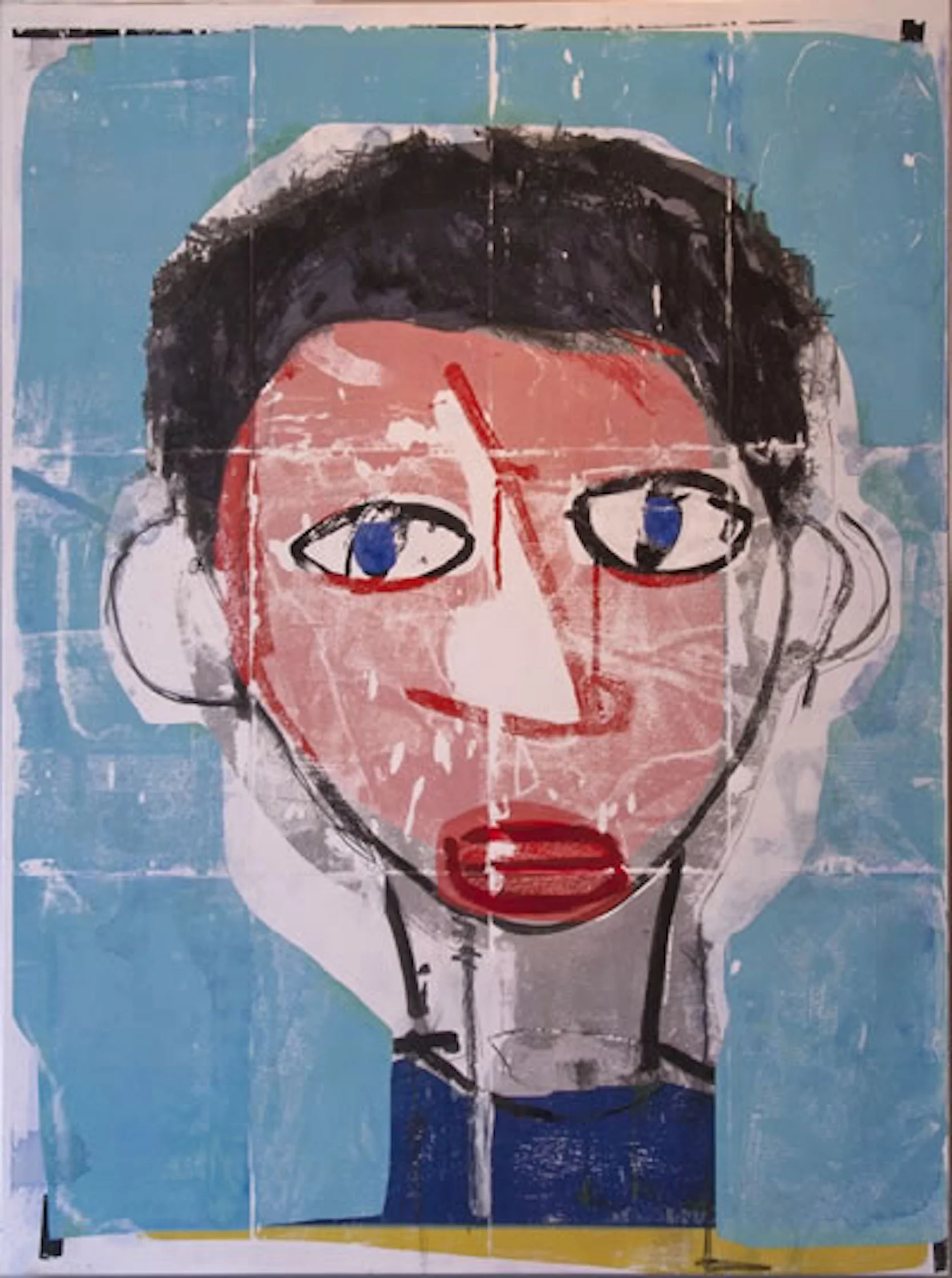 BLUE by Alex Taves for MORE FACES at URBAN GALLERY March 2013