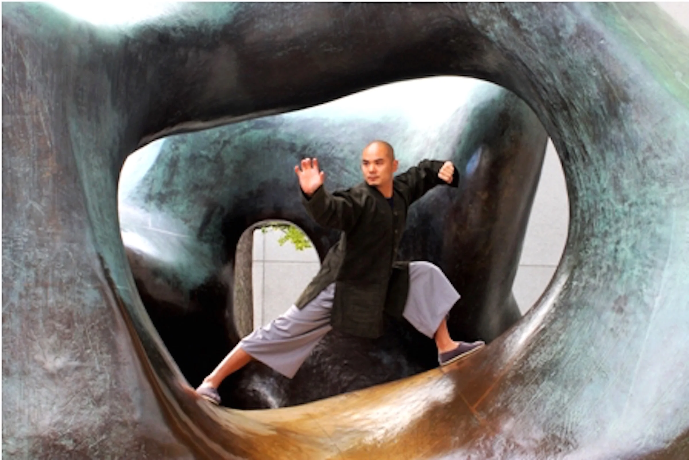 EYE OF THE STORM by Brian Bantugan photograph on paper model: Wang Hui Martial Arts - Kung Fu Expert