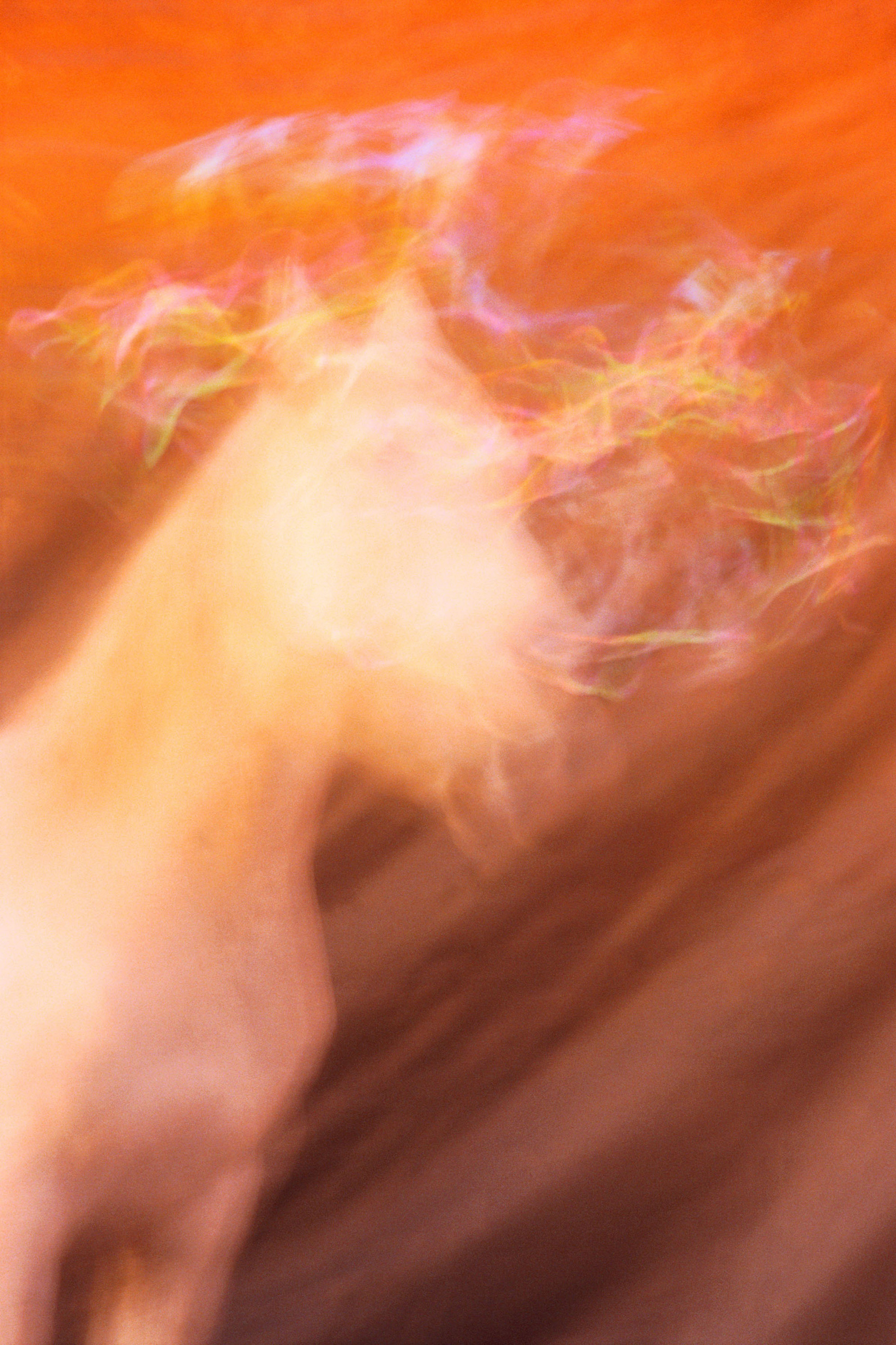 ELECTRIC HORSE BUBBLE by Karen Silver 14 x 22 digital print on fine photopaper