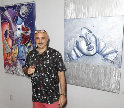 Artist Oswaldo Napoli - Photo by Drew Williamson, SNAP'D