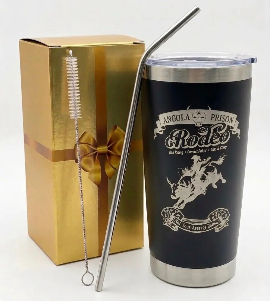 Laser Engraved 20oz. Rodeo Tumbler