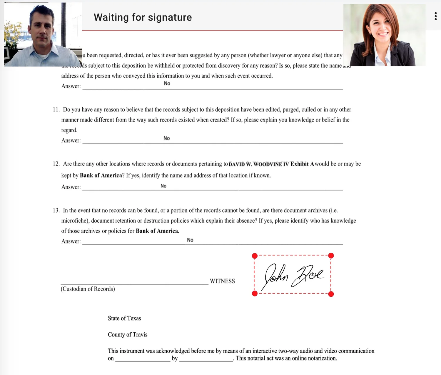Online notary services - OnlineNotary.us