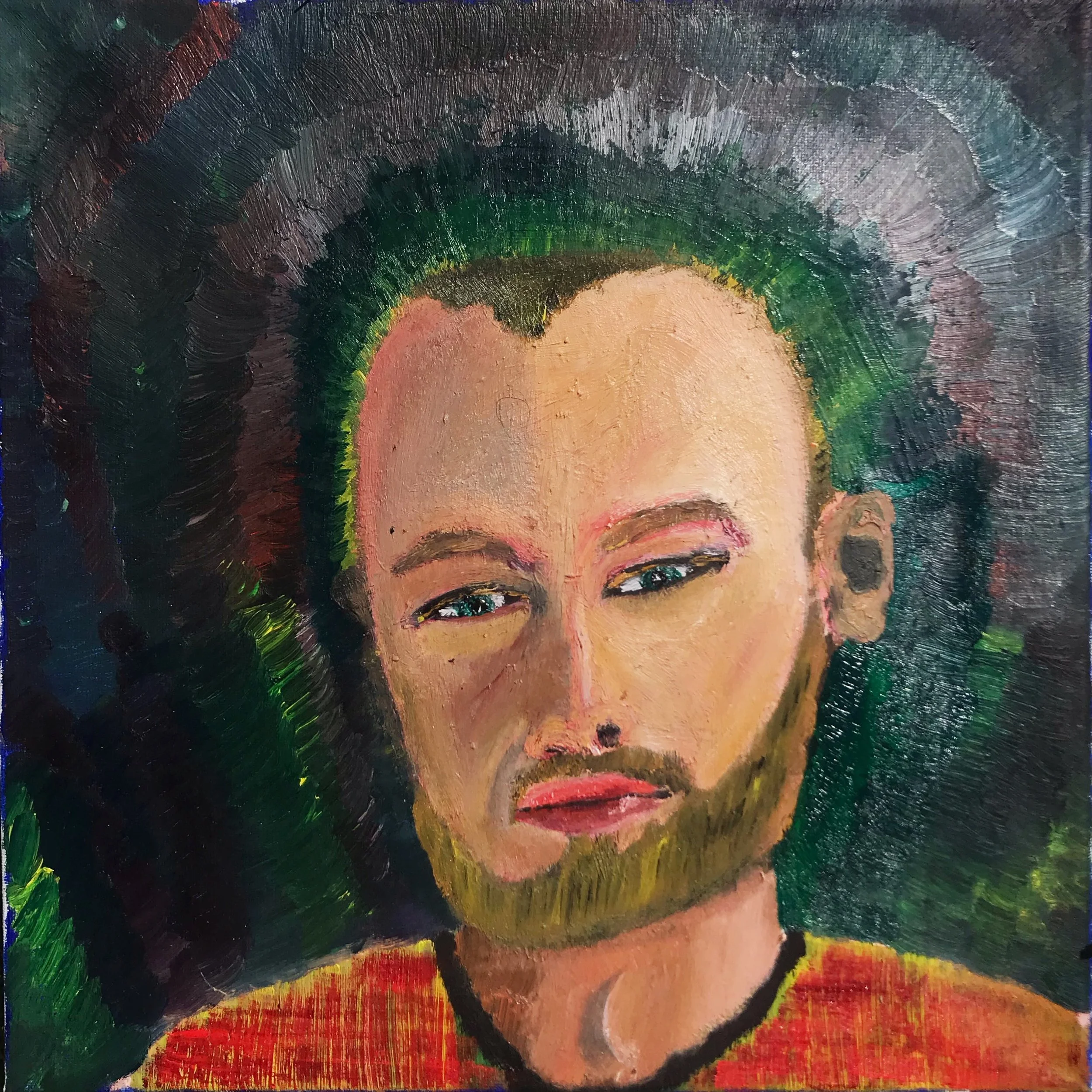 Commissioned pièce for Daniel Dubats. Oil on Canvas. #2
