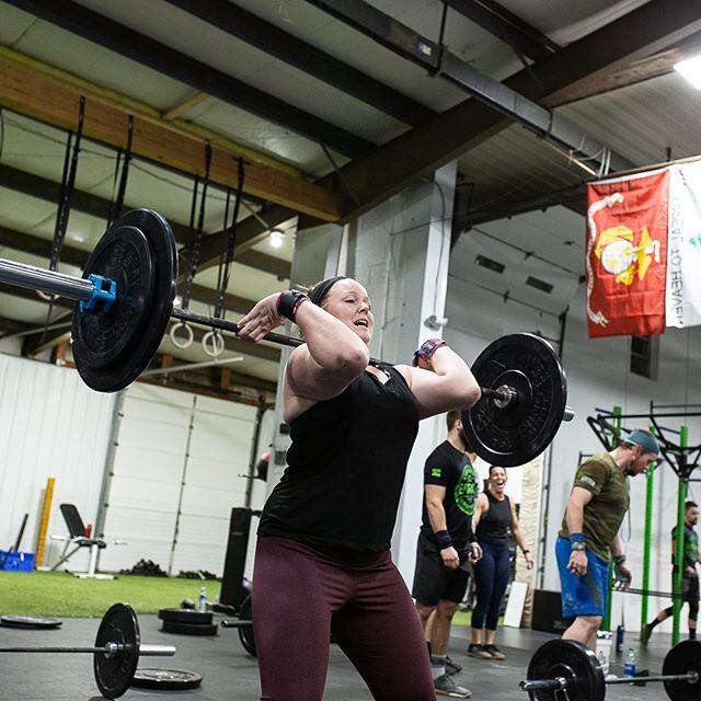 Don&rsquo;t be too self critical on those Olympic lifts we did today! It&rsquo;s one of the most technical things we teach! Enjoy trying new things that&rsquo;s part of what makes what we do fun! .

@lmax_22 .

@kait.marie.creates 📸