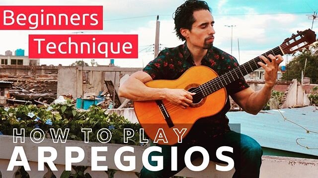 New Video up! This week: Arpeggios! If you&rsquo;re a beginner, I invite you to learn some foundations with me and let me help you kick start your guitar journey from zero! (Link in Bio)
-
-
- 
#guitar #spanishguitar #flamencoguitar #flamenco #guitar