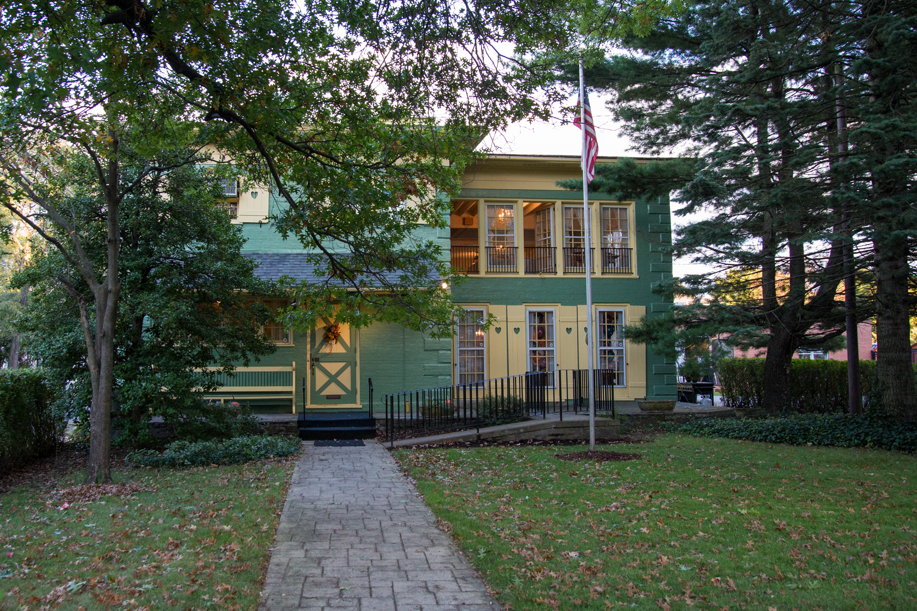 Carriage house front with doors open.jpg