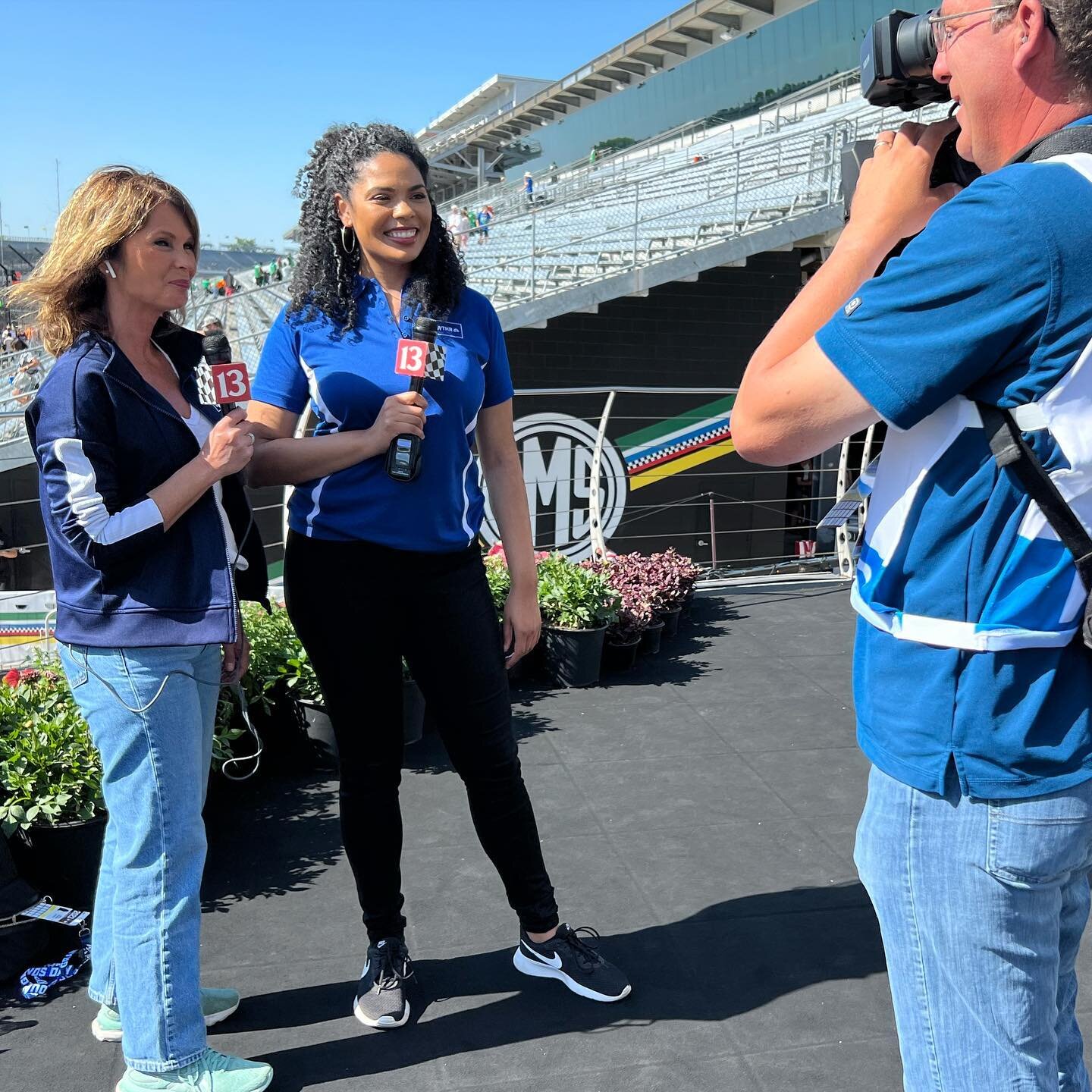 An awesome day of TV coverage at @indianapolismotorspeedway Thousands packed the track today and media from around the world is here to cover the 107th running of the #Indy500 !!! This weekend will be an exciting weekend!! 🏁🏁🏁🏁🏁🏁🏁🏁🏁🏁🏁
@wth