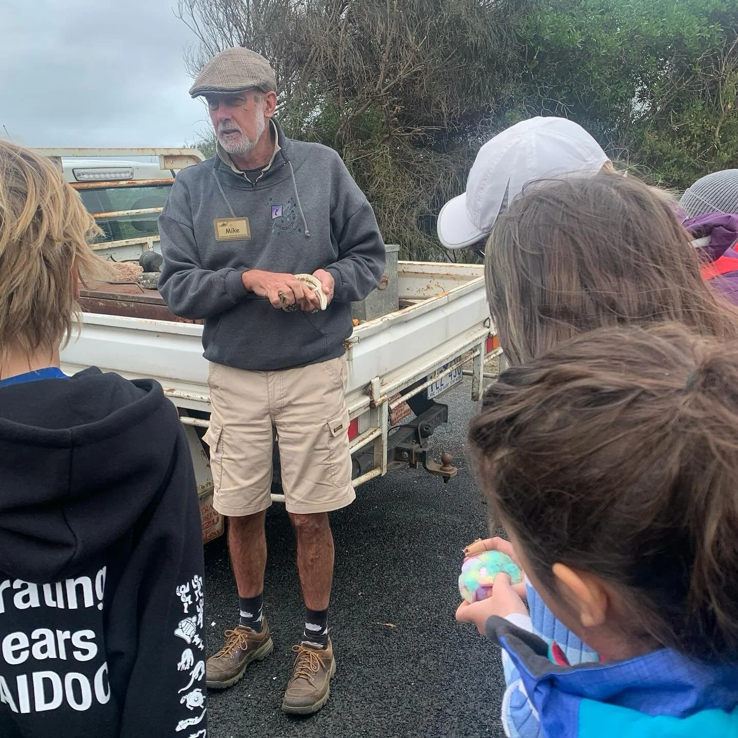 Last week, we braved the blustery spring weather to spend a wonderful few hours with the legendary Mike Cleeland, as part of our Science focus on geology. Mike helped us explore our local Berry&rsquo;s Beach through different eyes. Mike shared with u