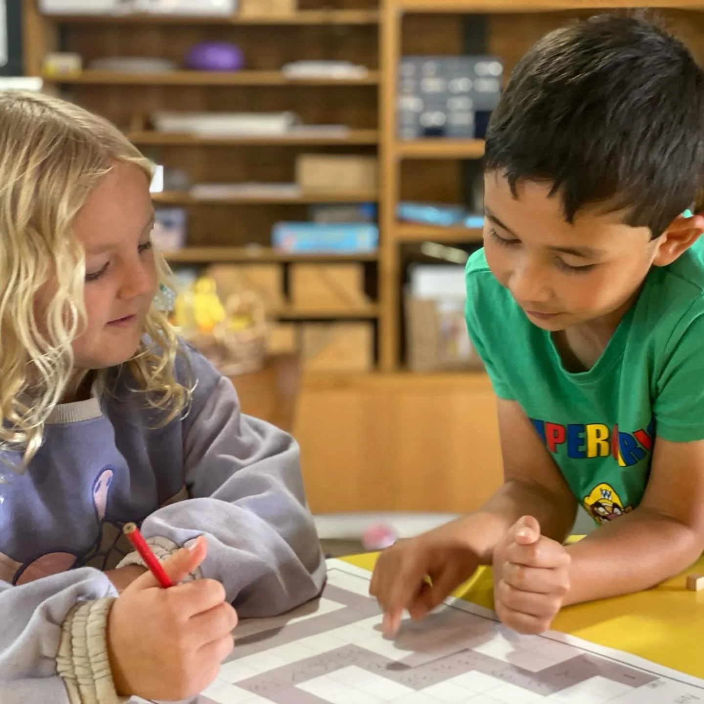 Peer learning maths mazes through hundreds charts this week. Students had fun helping each other to work out how to navigate their paths. We love peer learning opportunities as a way to develop relationships by making learning a collaborative experie