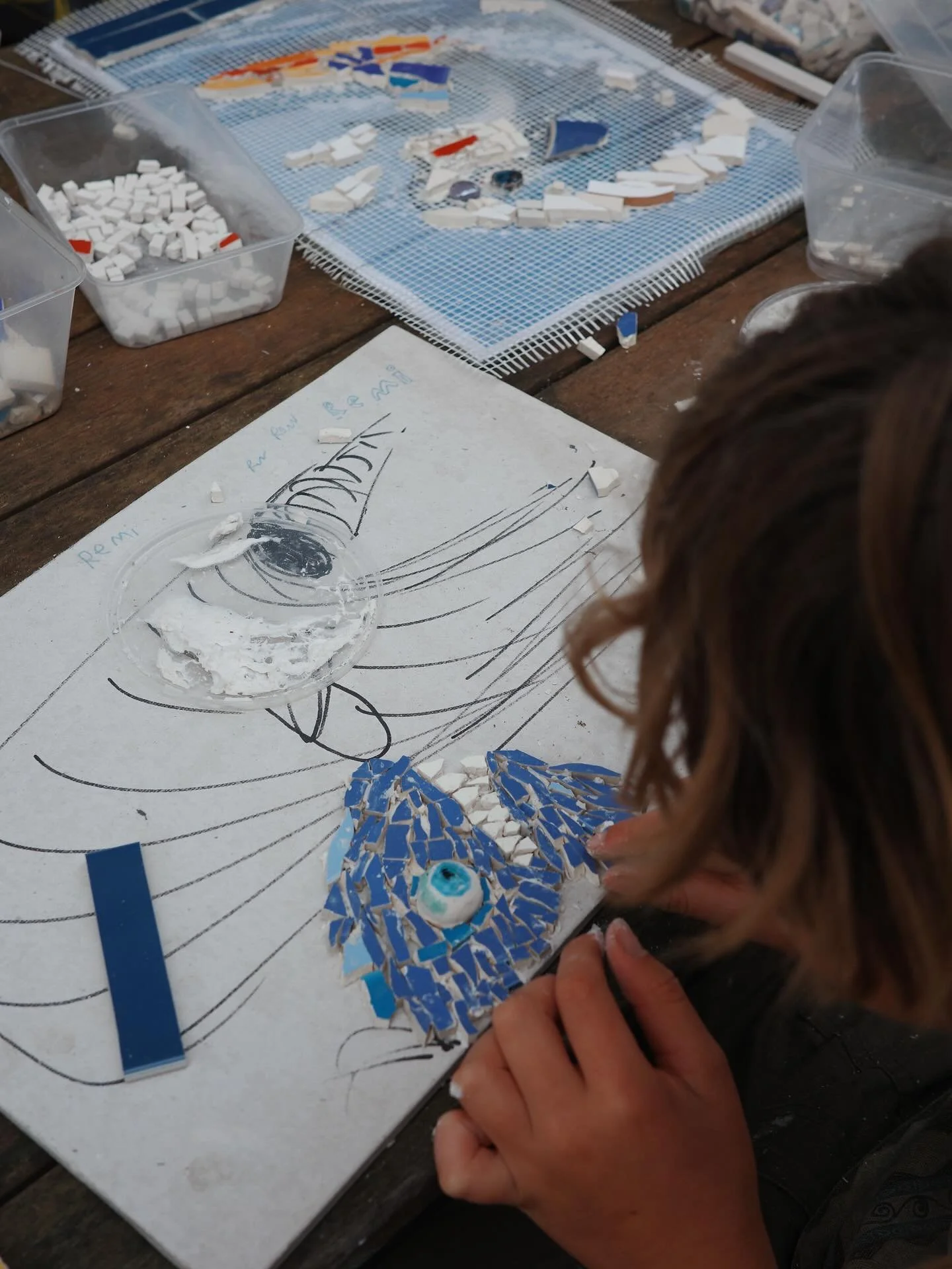 Some epic mosaic projects coming to life!