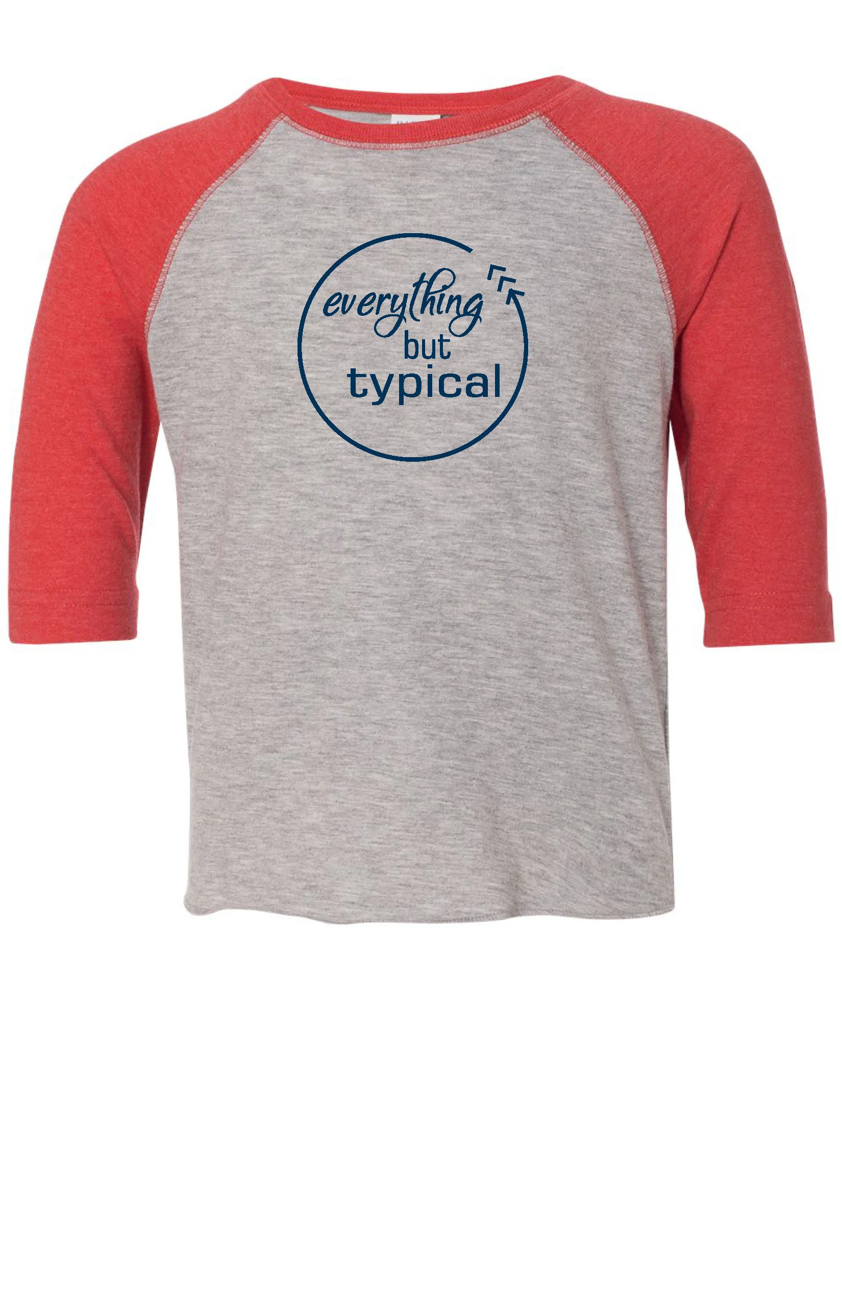 Kids/Toddler, Baseball Tee, EBT, Blue Font