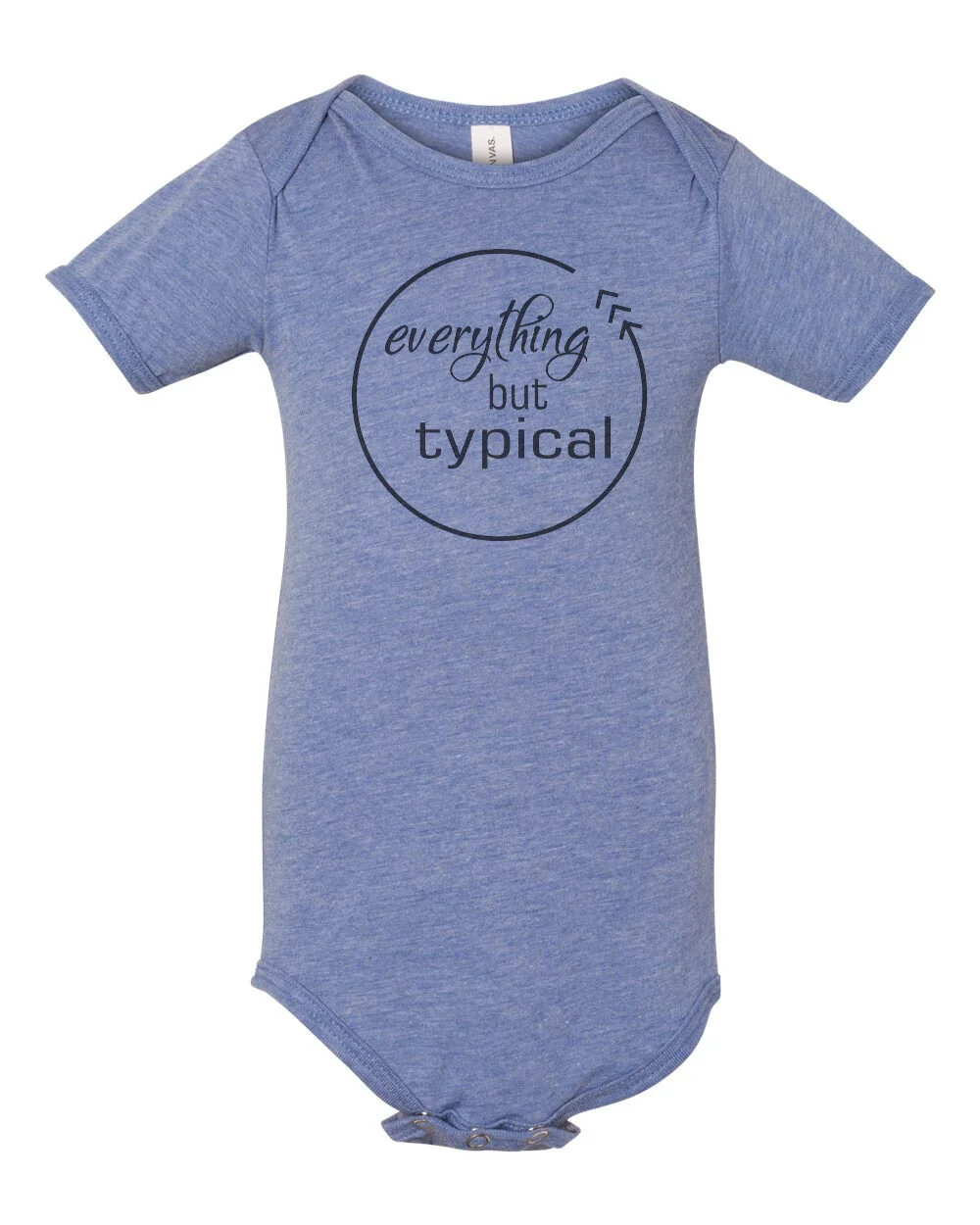 Baby, Onesie, EBT, Black Font