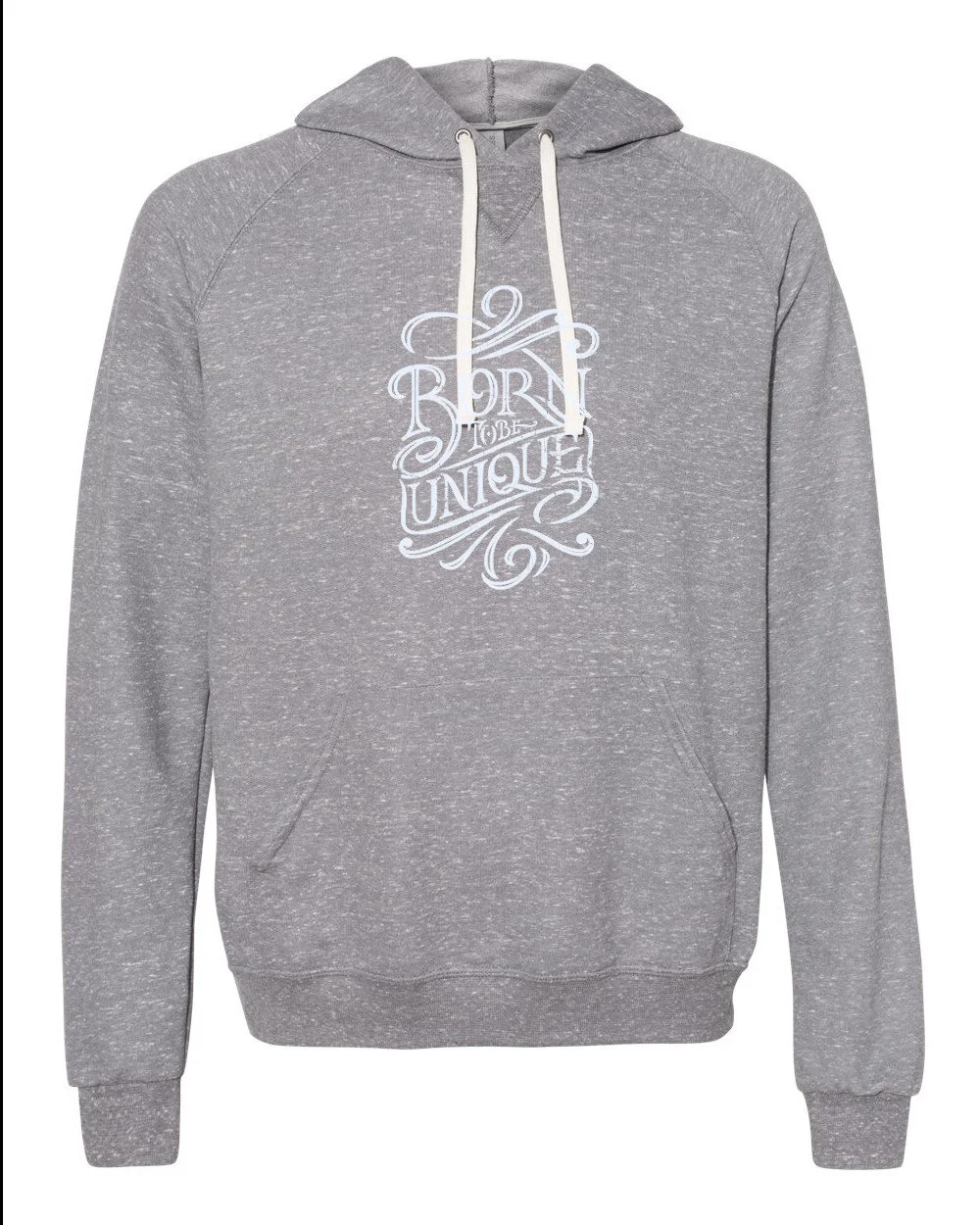 Adult, Sweatshirt, Born To Be Unique, White Font