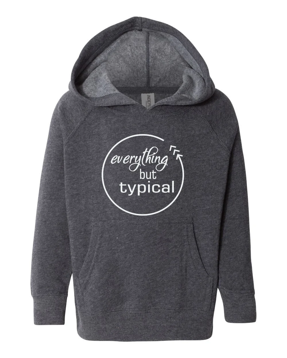 Kid/Toddler, Sweatshirt, EBT, White Font