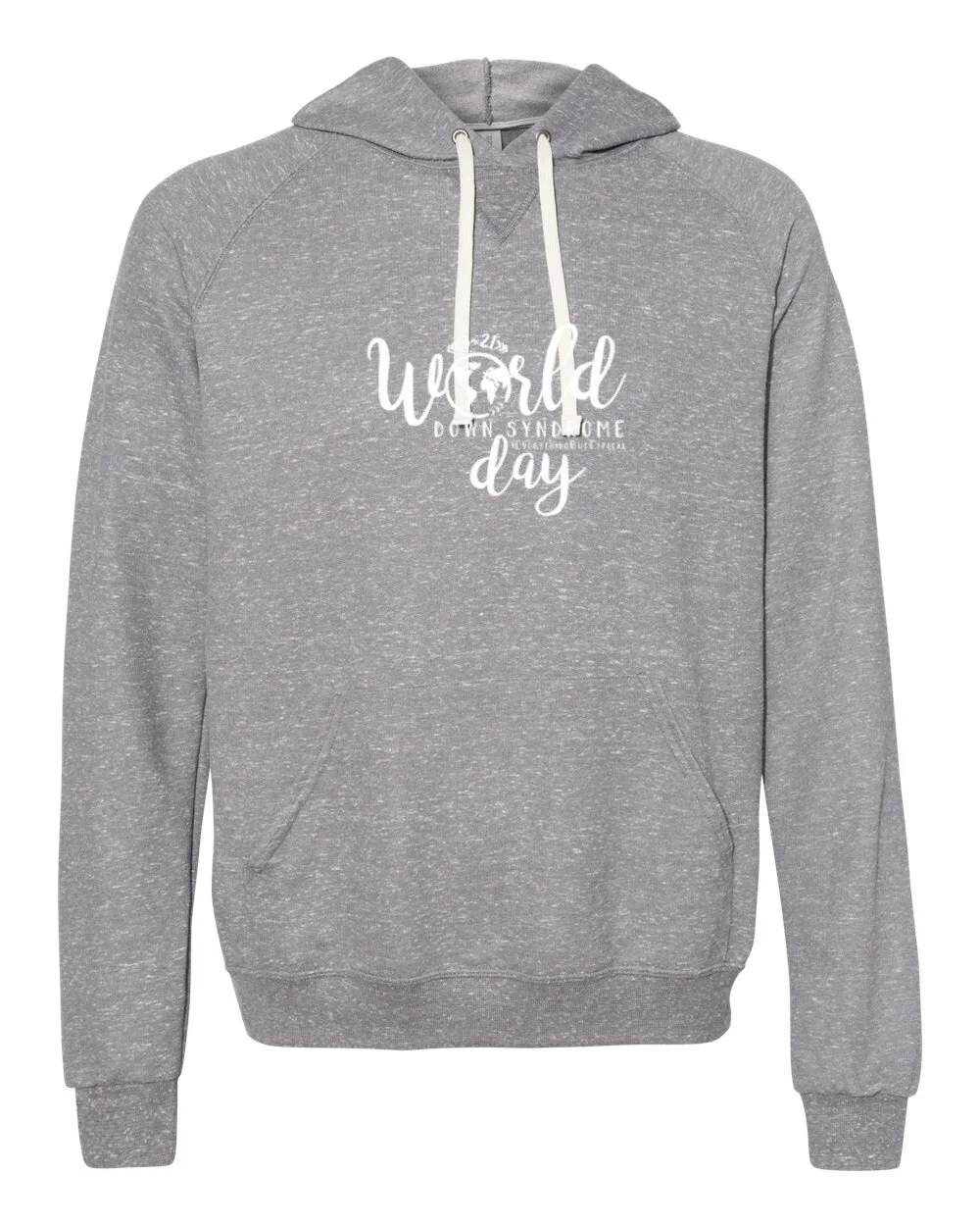 Adult, Sweatshirt, World Down Syndrome Day, White Font
