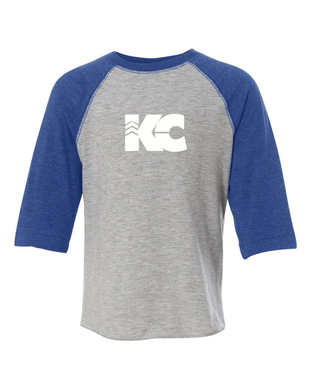 Kid/Toddler, Baseball Tee, KC, White Font