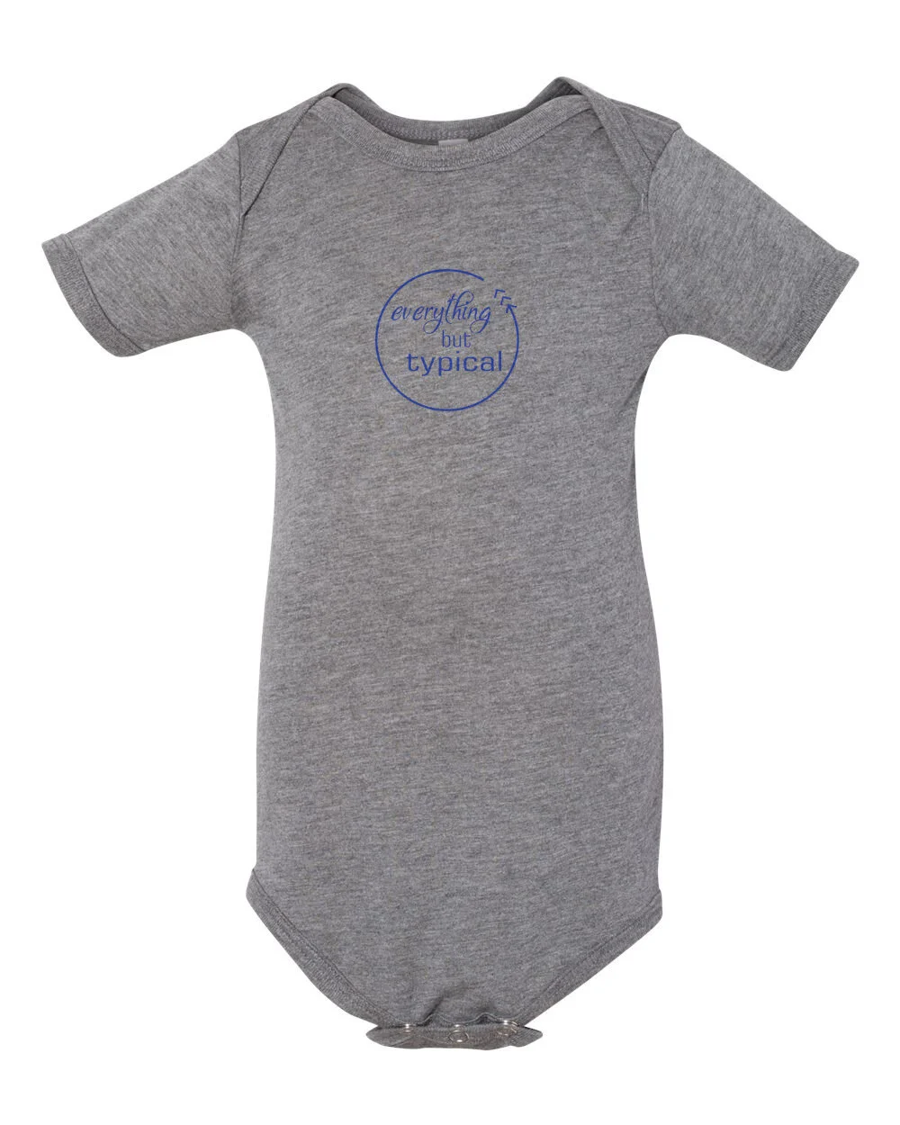 Baby, Onesie, EBT Blue Font