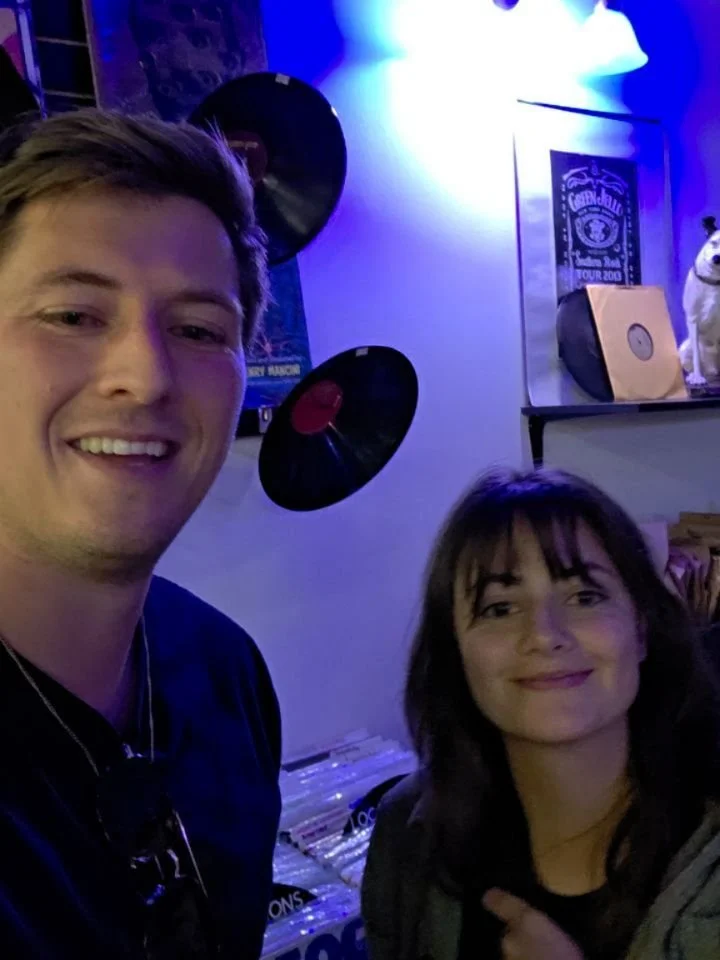 Thank you @audiophils for supporting local musicians! Stopping Audiophils for great convo, good music, and Ghosts in the Field! #eachday #vinyl #Joliet #ghostsinthefield