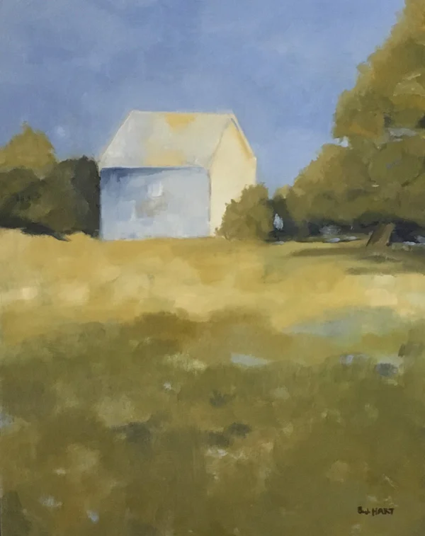 Morning Light, 9”x12”. Oil landscape painting
