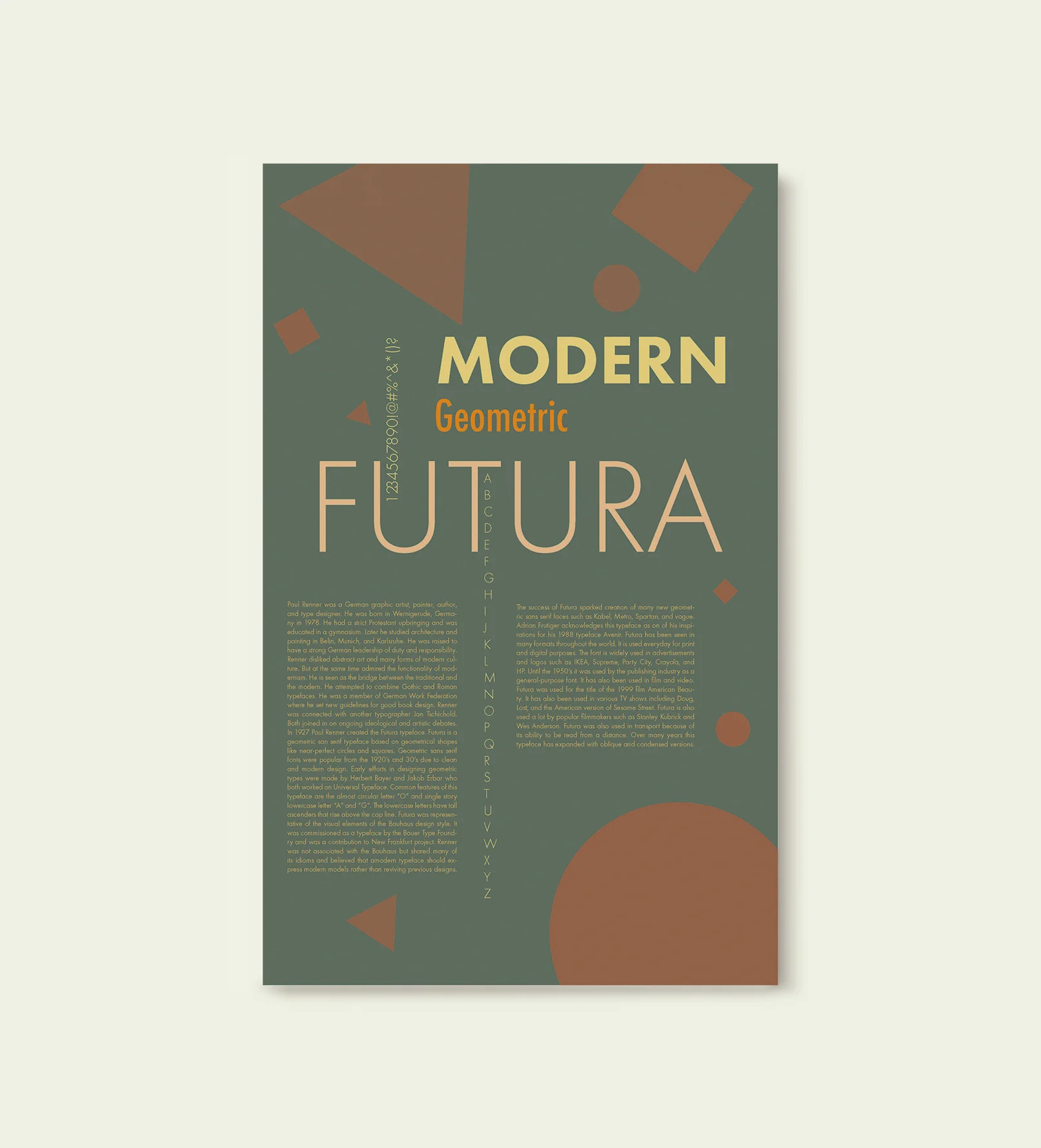 Futura Characterization Poster ポスター 人気 商品 通販