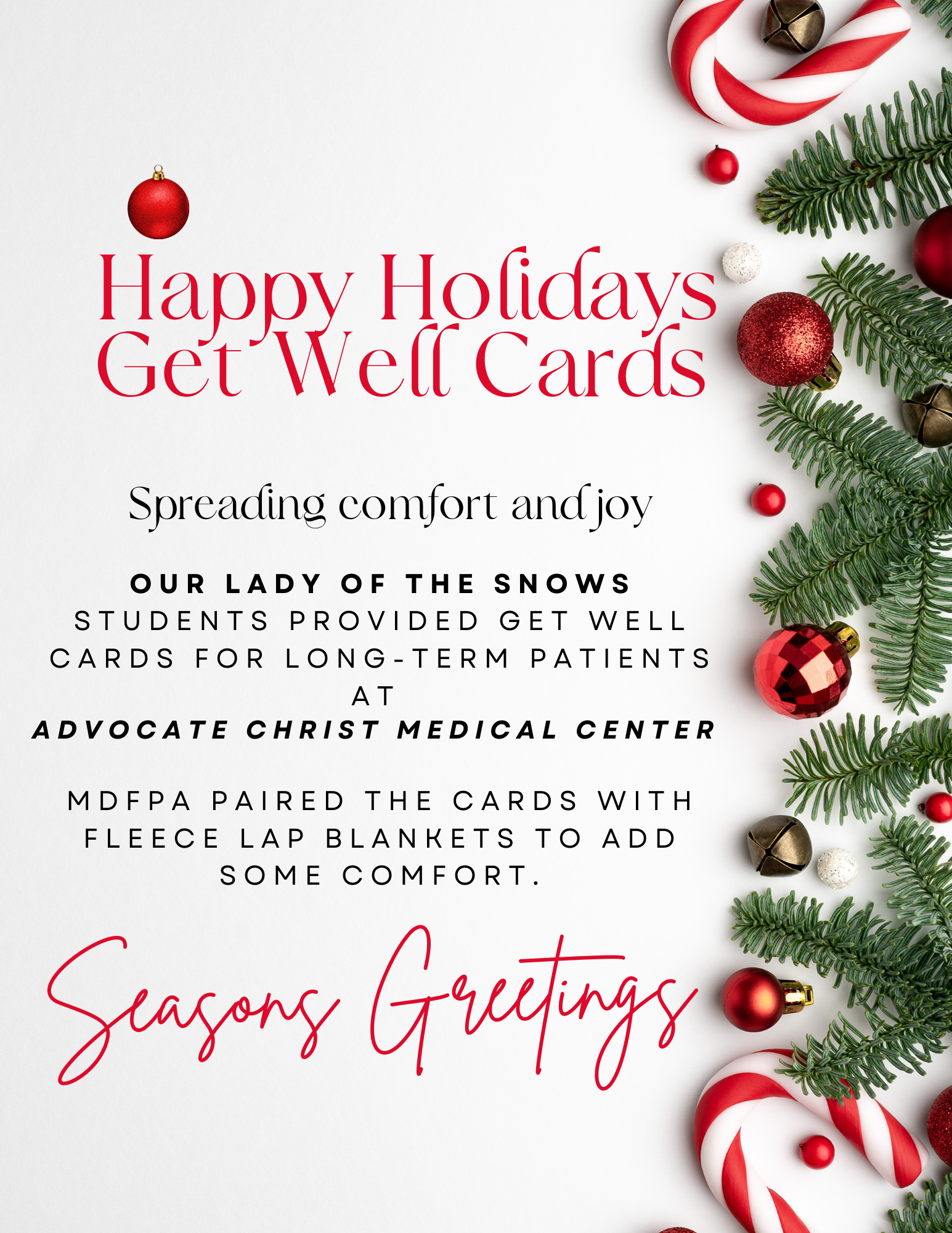 MDFPA and Advocate Christ Medical Center