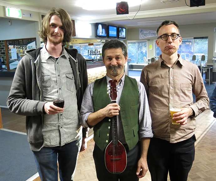  Musicians gathering for the October Táncház, 2016 