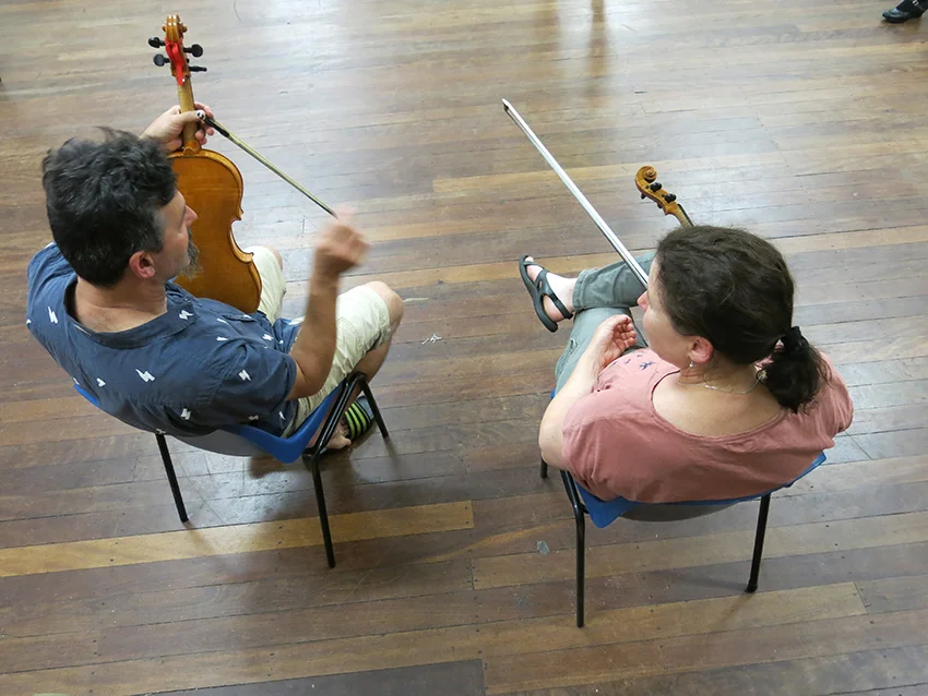 Kengugró rehearsal, October 2018