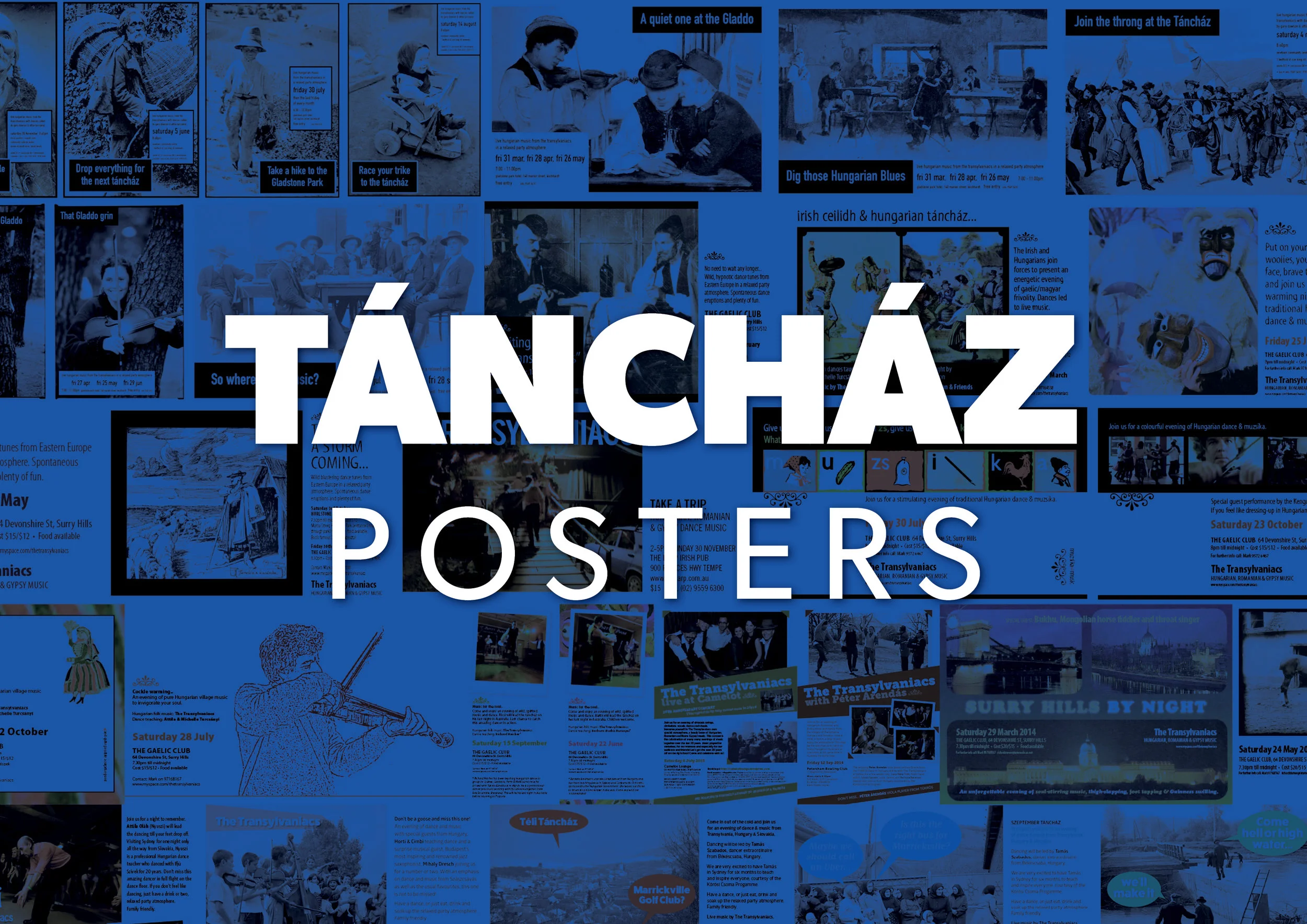Táncház posters