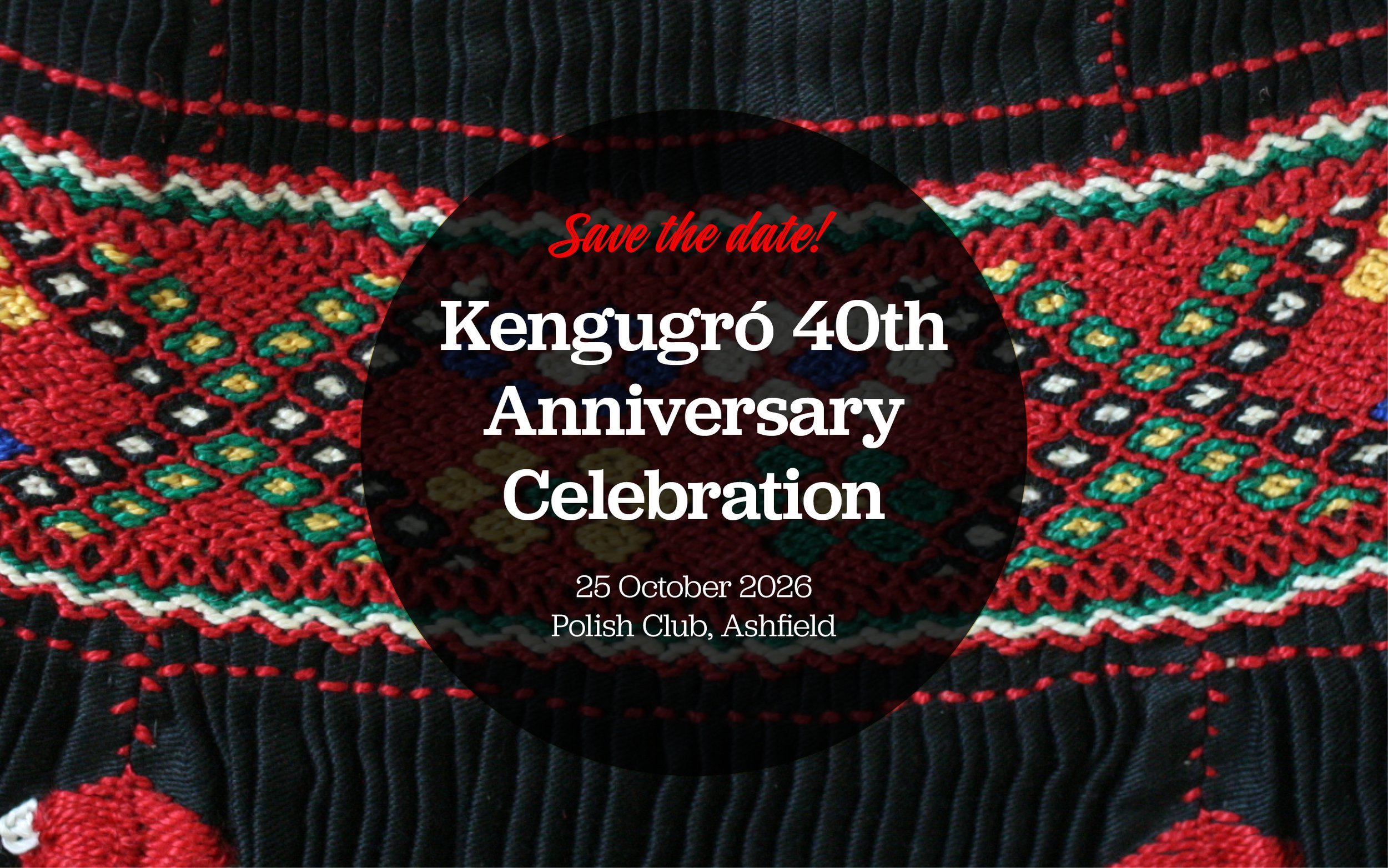 Kengugró 40th Anniversary Celebration