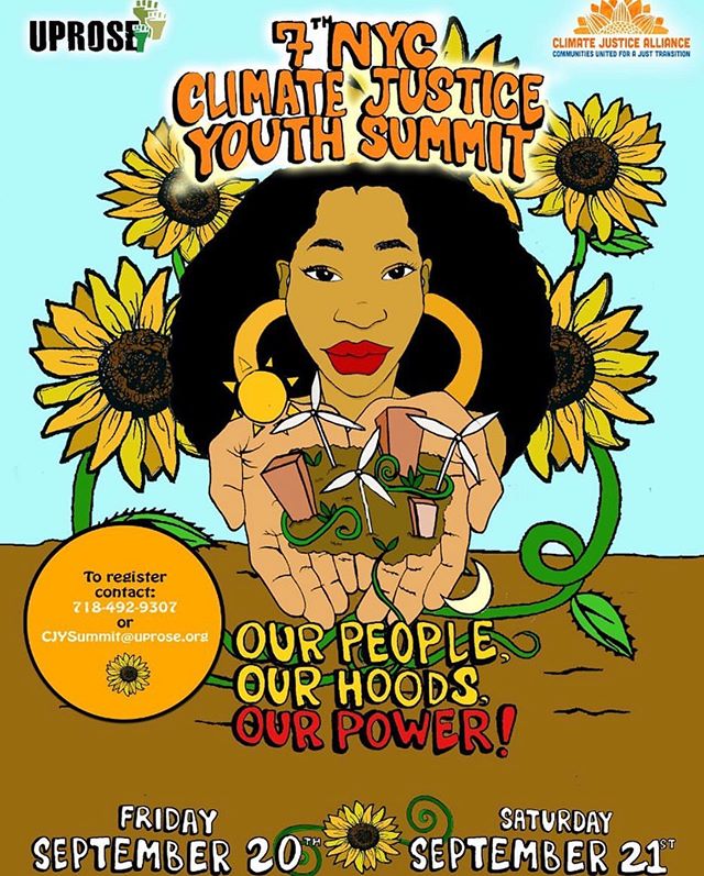 $ save our 🌍🌏🌎 $
Tomorrow we hitting the stage with @sunnaay @labrujanyc @espada_delaluz and @youngdevyn on behalf of #uprose and our shared mission to bring climate justice to the forefront of the global warming crisis discussion. We rocking at 6