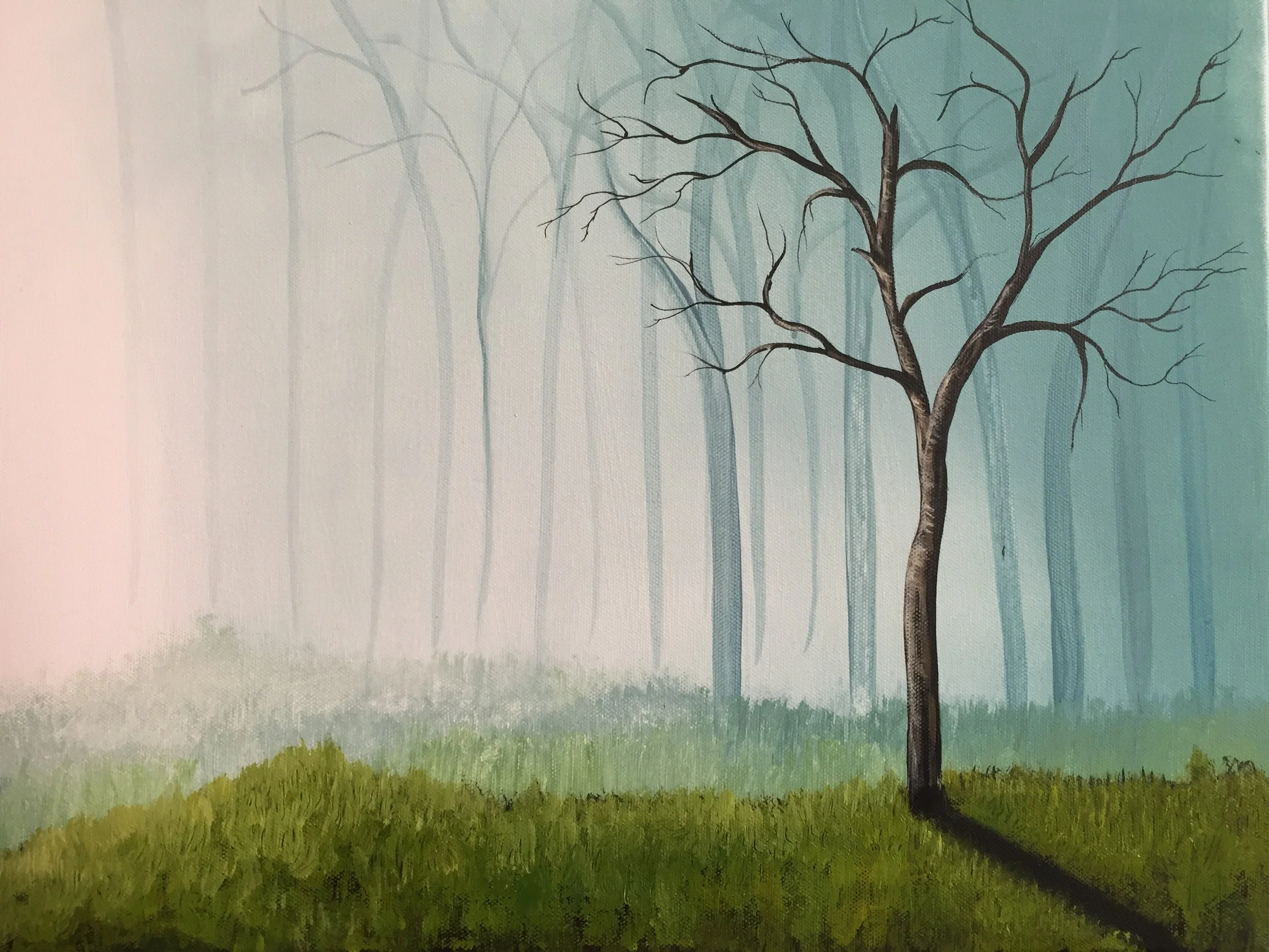 SERENITY WINTER MORNING