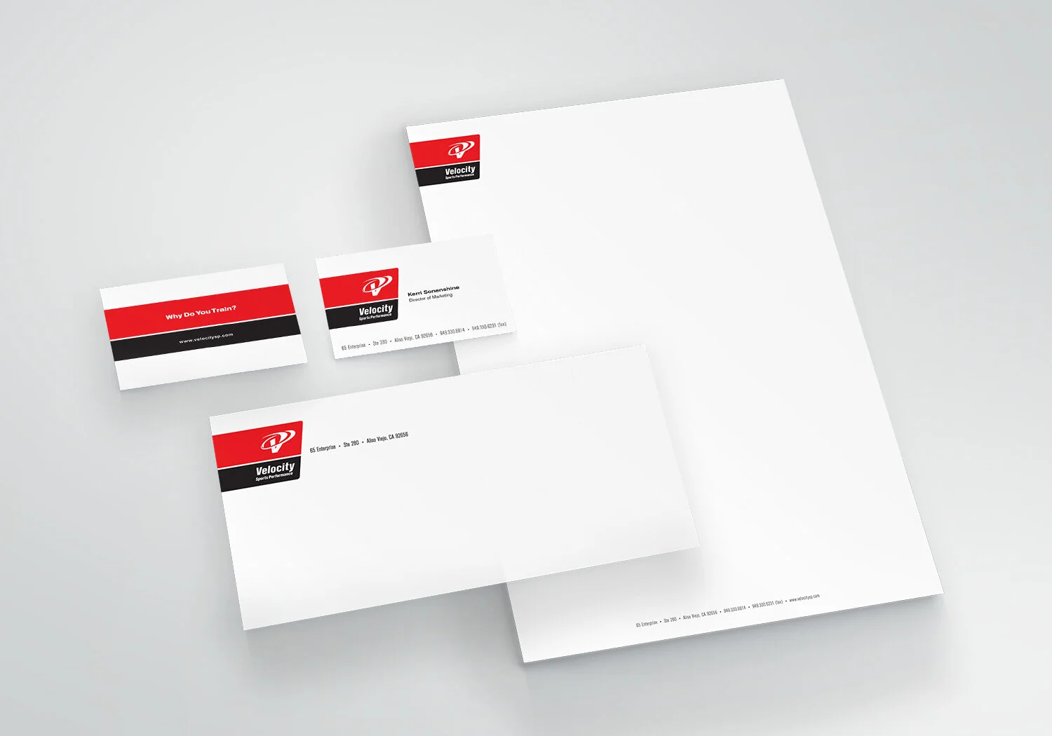 Business Card, Envelope, Letterhead
