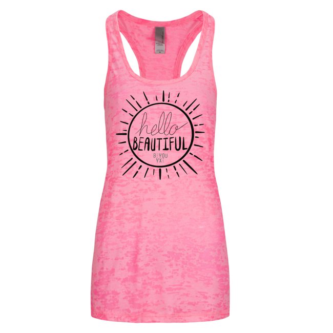 Hello Beautiful Pink WTank.jpeg