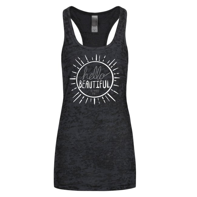 Hello Beautiful Black WTank.jpeg