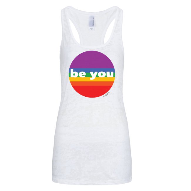 Be You Circle White WTank.jpeg