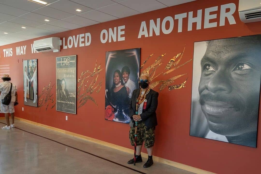 Reposted from @theampmemorial AMP artist Storme Webber - @stormewebberapalimpsest welcomed guests to the Cathy Hillenbrand Community Room, Station House Building on Capitol Hill, to view her artwork, &ldquo;In This Way We Loved One Another&rdquo;. Gu