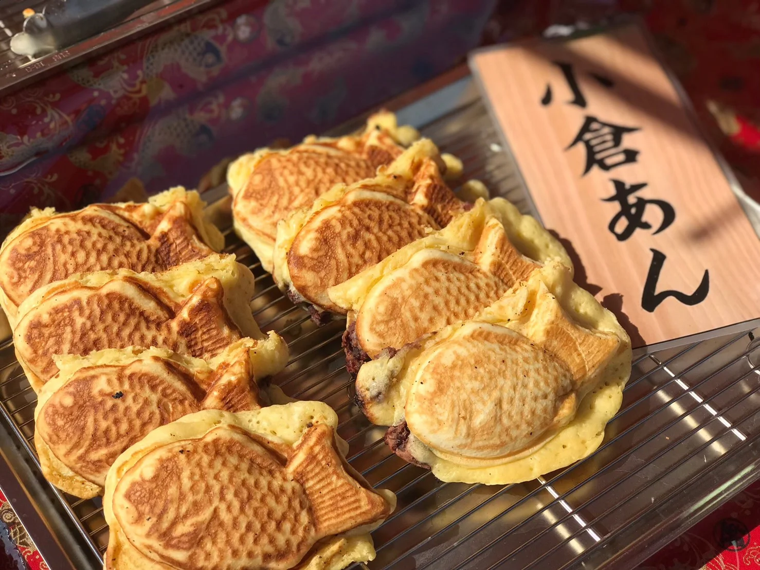 Japanese sweets!  Naruto Taiyaki.