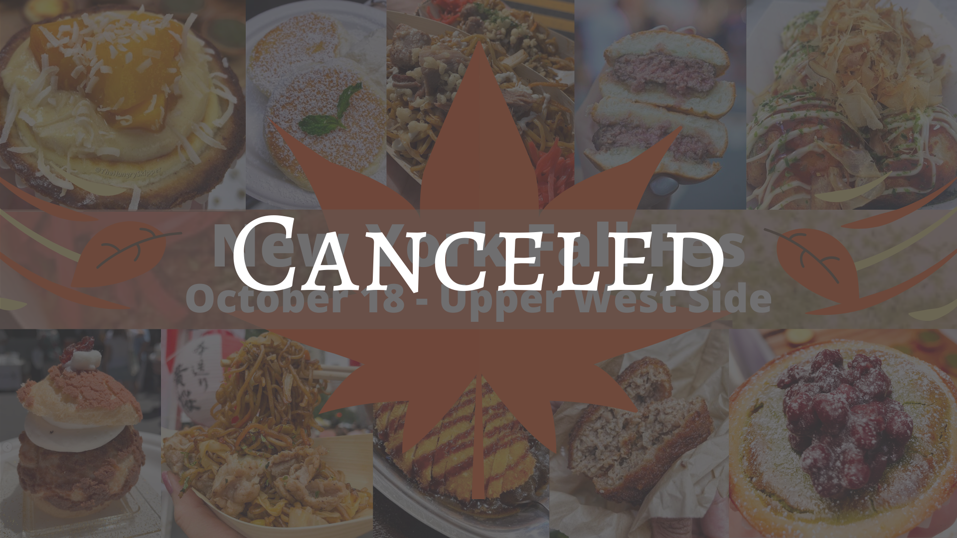 Oct.18 | New York Fall Fes @Upper West Side(Broadway &amp; 92-93st)