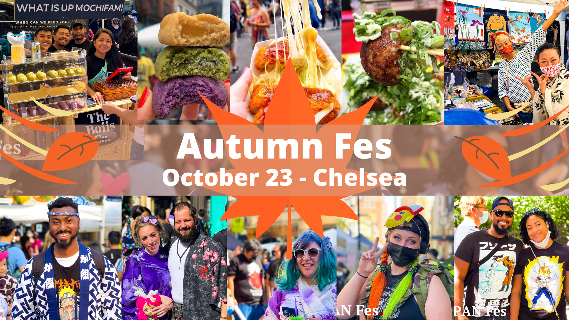 Oct.23 | AUTUMN Fes @Chelsea(6th Ave, 24th to 25th St)