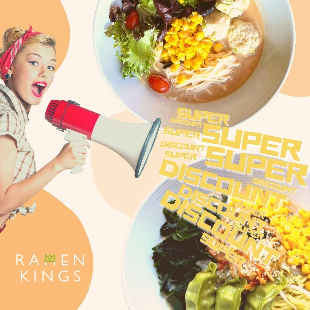 Get 30% off for your First Order ✨

Did you try our champion's healthy &amp; delicious ramen yet?? Now we have limited offer, a 30% discount for your first order!!!🔥 

Choose your favorite, order it, and enjoy it at your home 💚