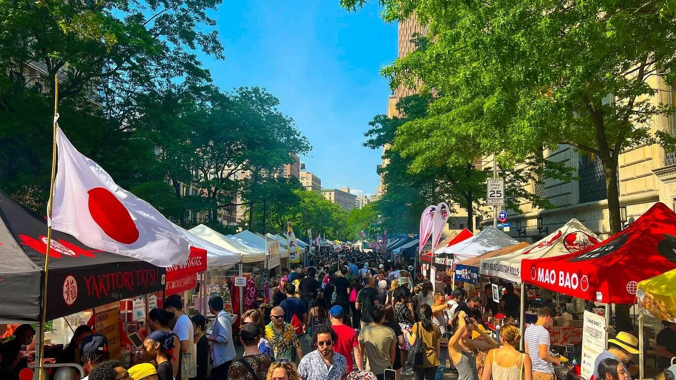 【TIME OUT】Crowds flock to this delicious pop-up, which runs from spring through the fall, transforming parts of NYC into a sliver of Japan. 