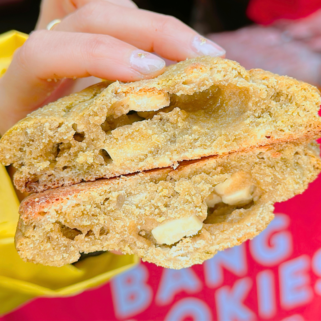 Matcha White Chocolate Cookie by Bang Cookies