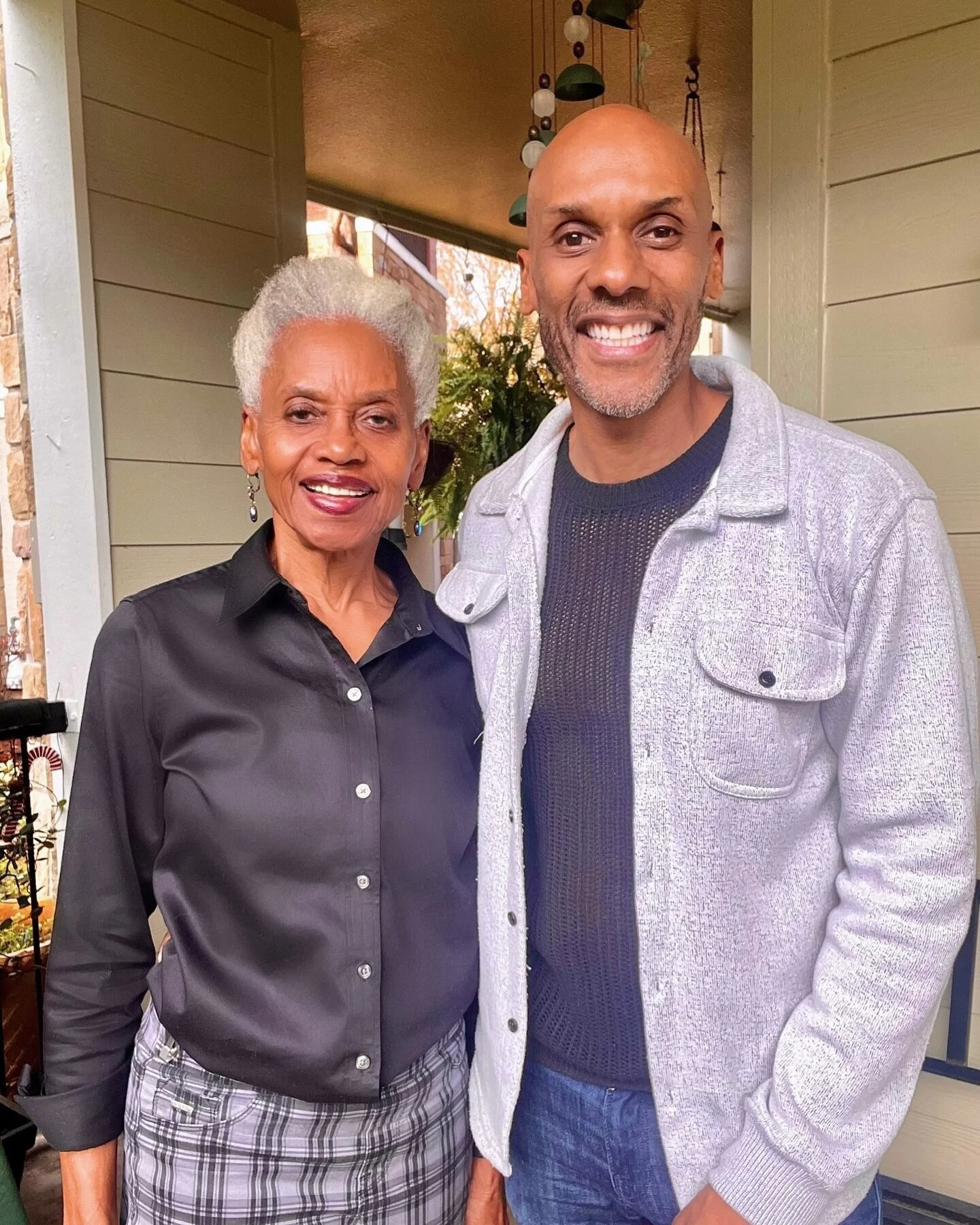 Merry Christmas from me and my Mom!